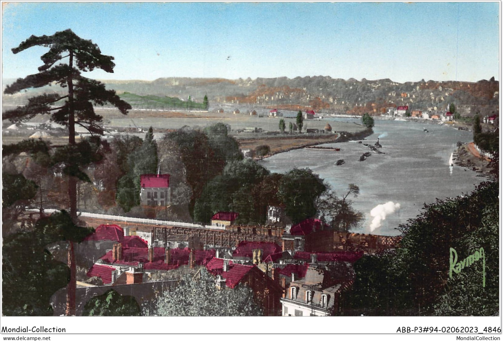 ABBP3-94-0191 - VILLENEUVE-SAINT-GEORGES - La Vallée De La Seine Et Vue Sur ABLON - Villeneuve Saint Georges