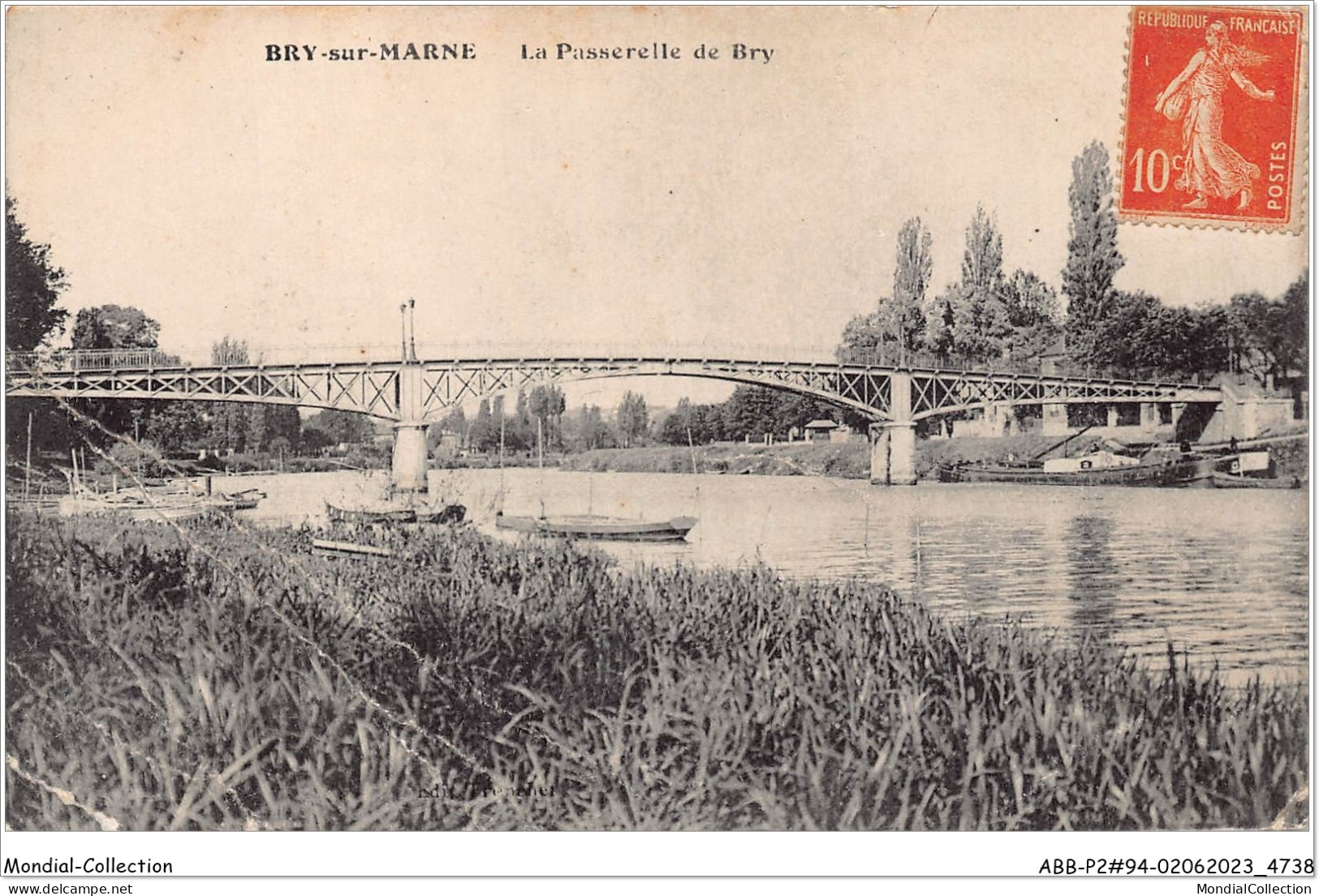 ABBP2-94-0138 - BRY-SUR-MARNE - La Passerelle De Bry - Bry Sur Marne