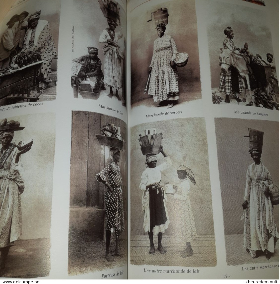 COSTUMES CREOLES"VETEMENTS TRADITIONNELS ANTILLES FRANCAISES 1635-1948