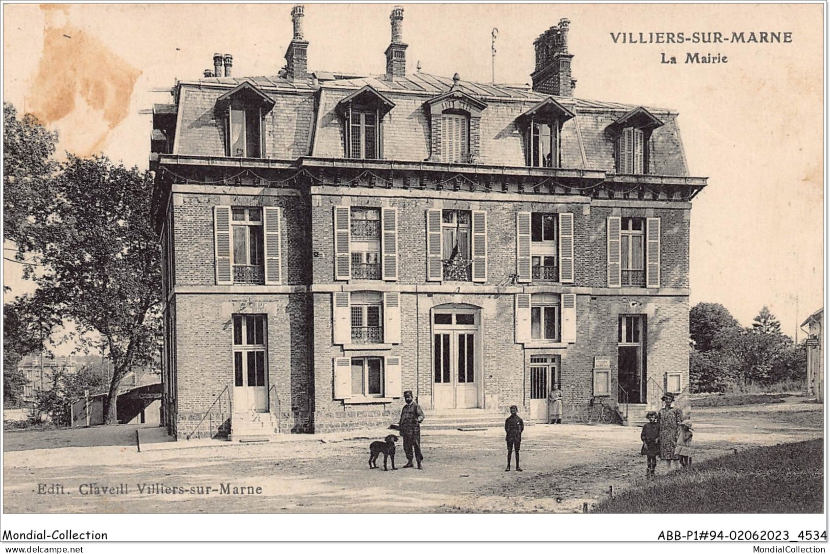ABBP1-94-0035 - VILLIERS-SUR-MARNE - La Mairie - Villiers Sur Marne
