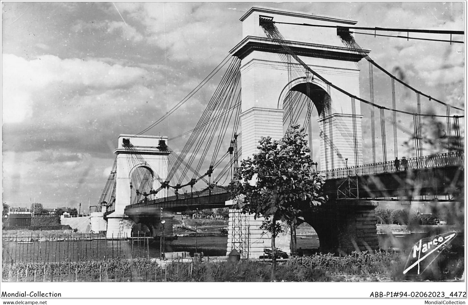 ABBP1-94-0004 - VITRY-SUR-SEINE - Le Pont Suspendu - Vitry Sur Seine