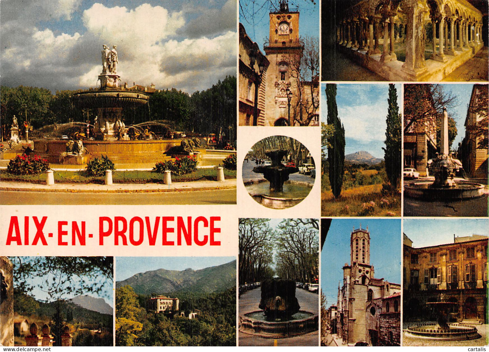 13-AIX EN PROVENCE-N° 4410-B/0019 - Aix En Provence