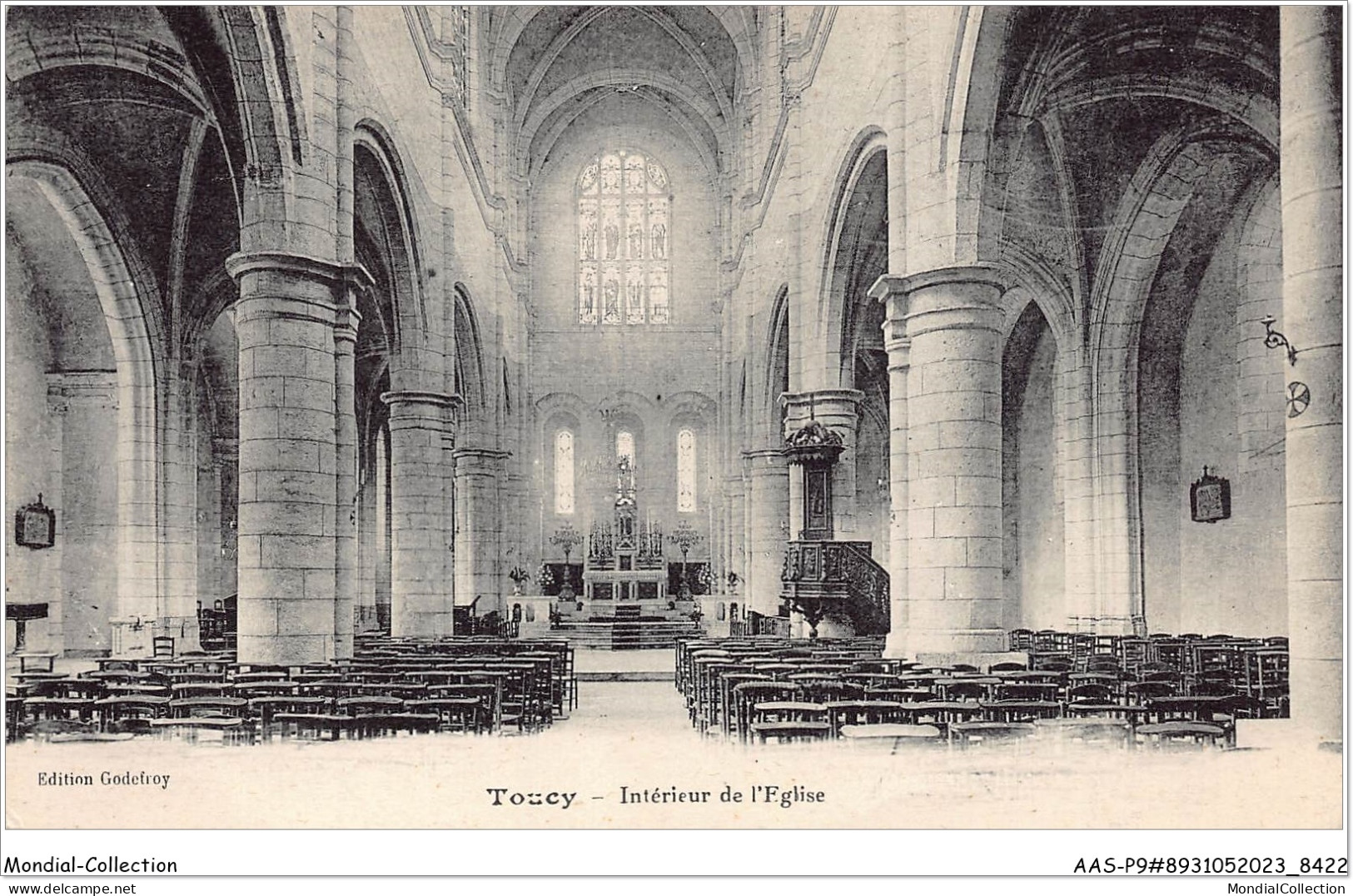 AASP9-0846 - TOUCY - Interieur De L'eglise - Toucy