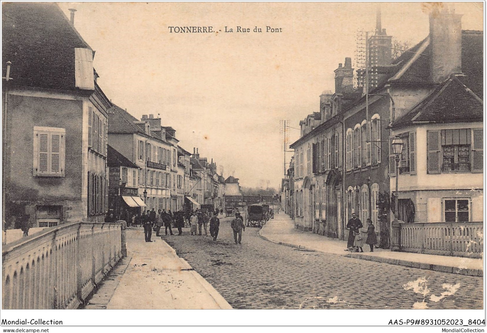 AASP9-0837 - TONNERRE - La Rue Du Pont - Tonnerre