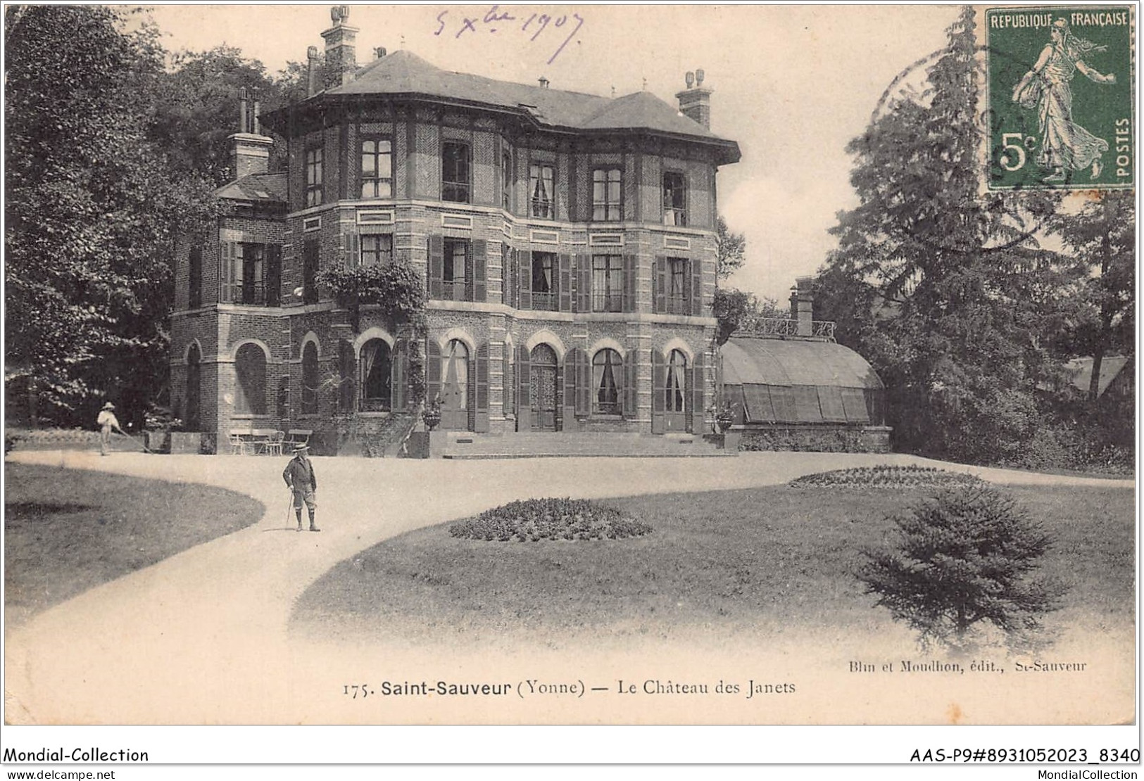 AASP9-0805 - SAINT-SAUVEUR-EN-PUISAYE - Le Chateau Des Jenets - Saint Sauveur En Puisaye