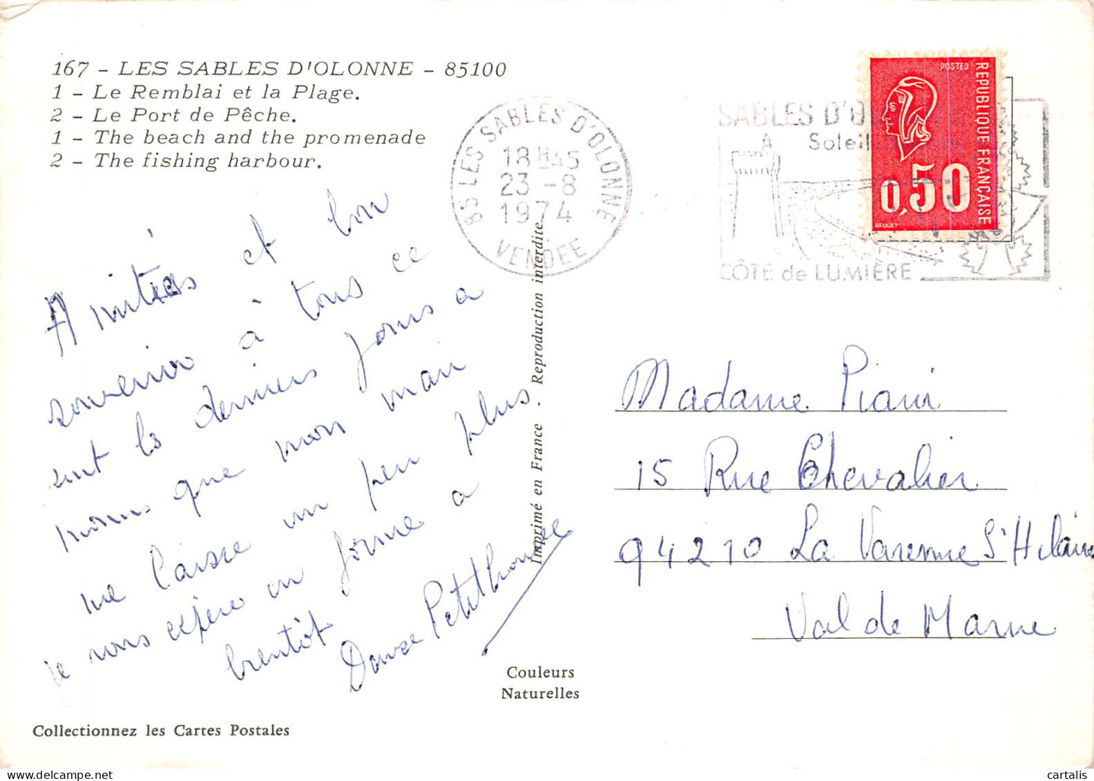 85-LES SABLES D OLONNE-N° 4410-A/0285 - Sables D'Olonne