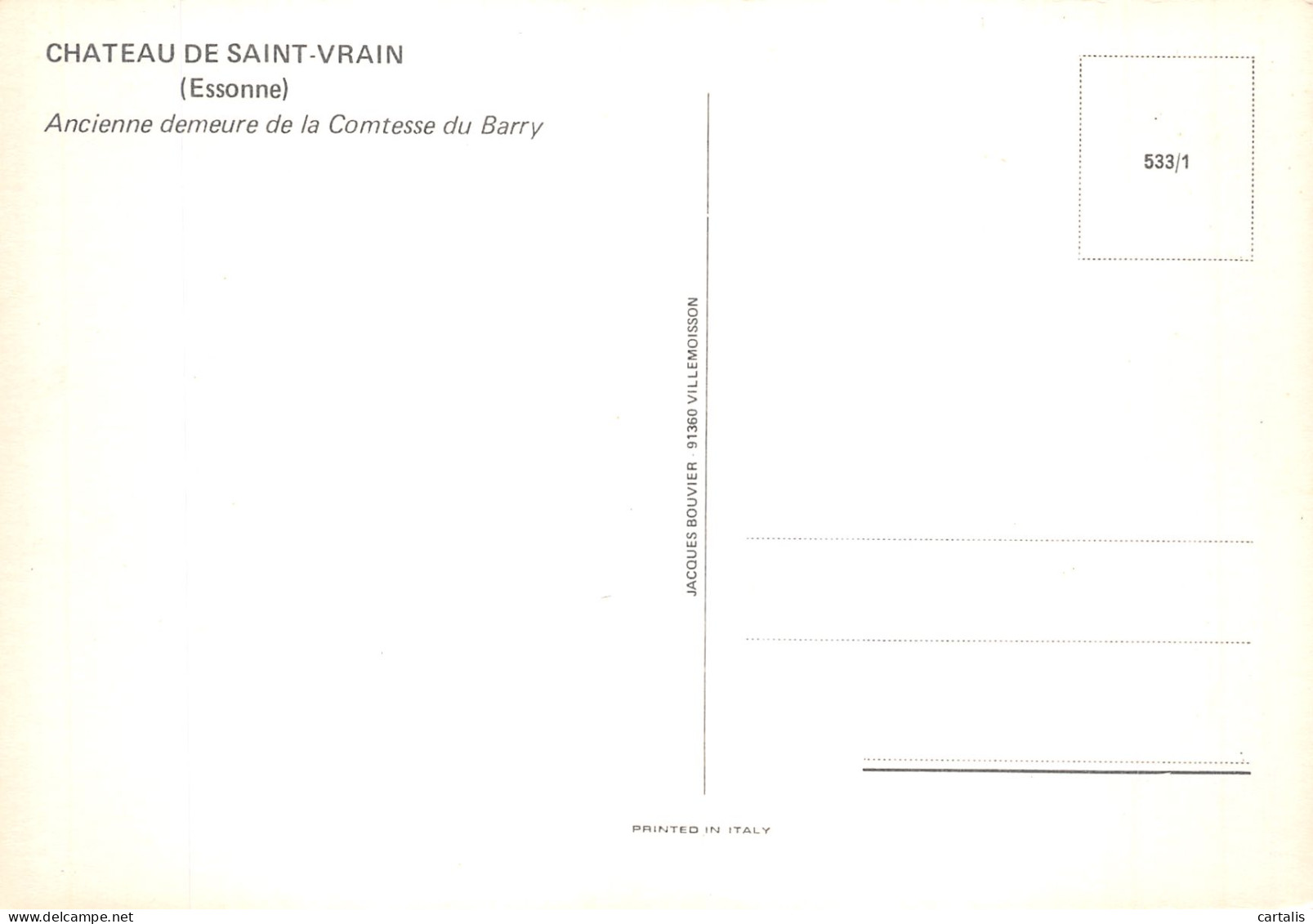 91-SAINT VRAIN-N° 4410-A/0187 - Saint Vrain