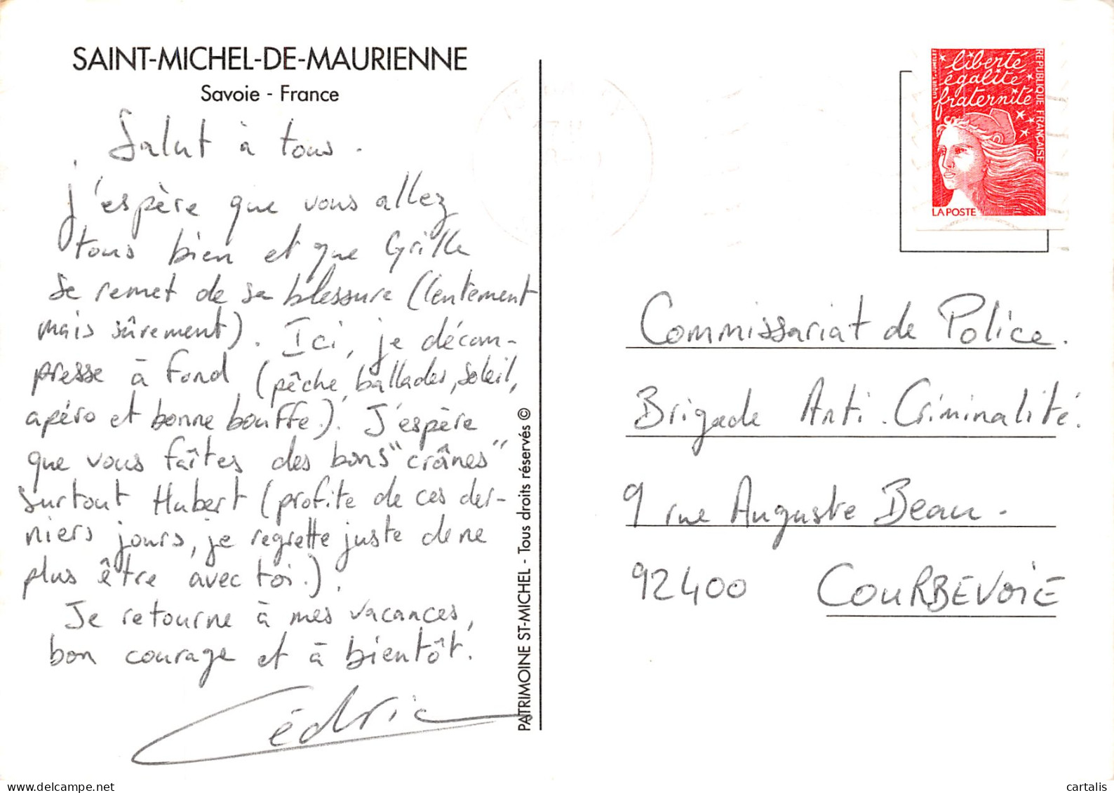 73-SAINT MICHEL DE MAURIENNE-N° 4410-A/0097 - Saint Michel De Maurienne