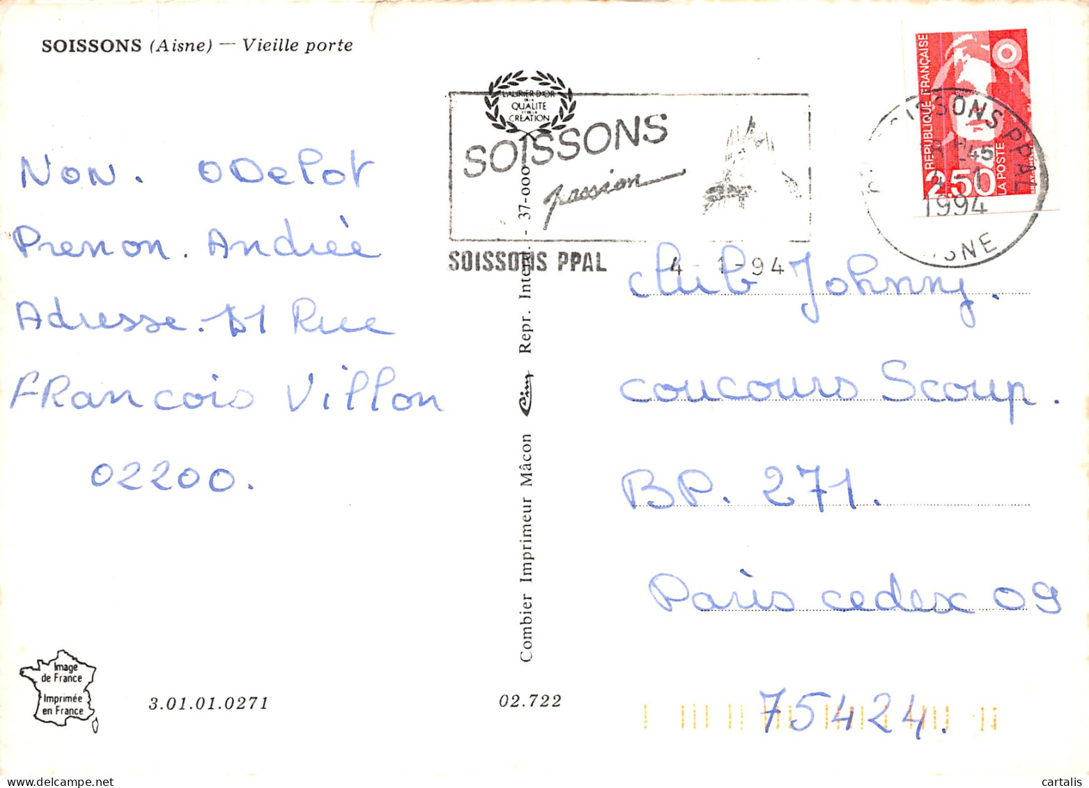 02-SOISSONS-N° 4410-A/0095 - Soissons