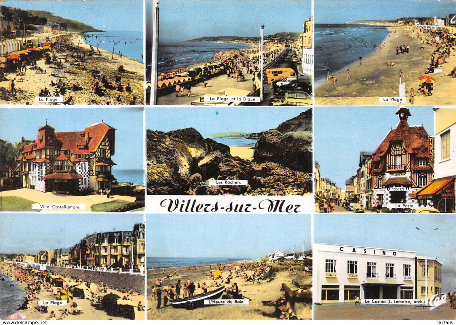 14-VILLERS SUR MER-N° 4410-A/0047 - Villers Sur Mer