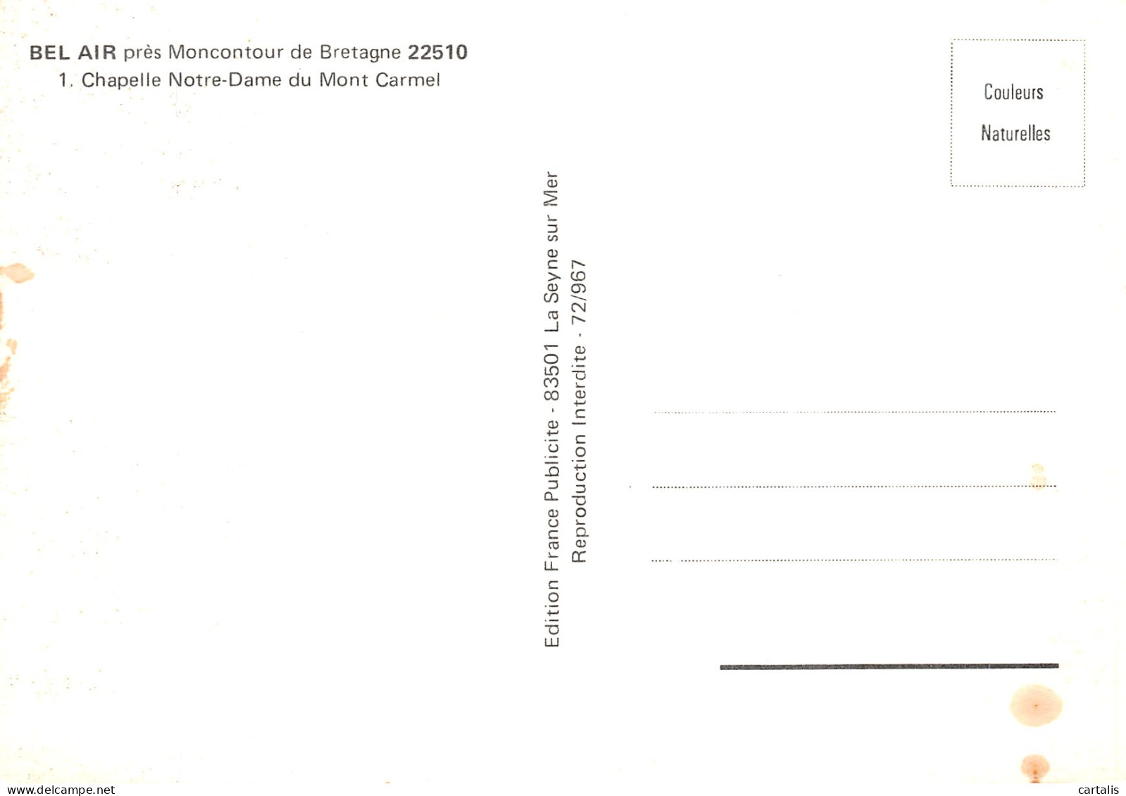 22-MONCONTOUR-N° 4410-A/0015 - Moncontour