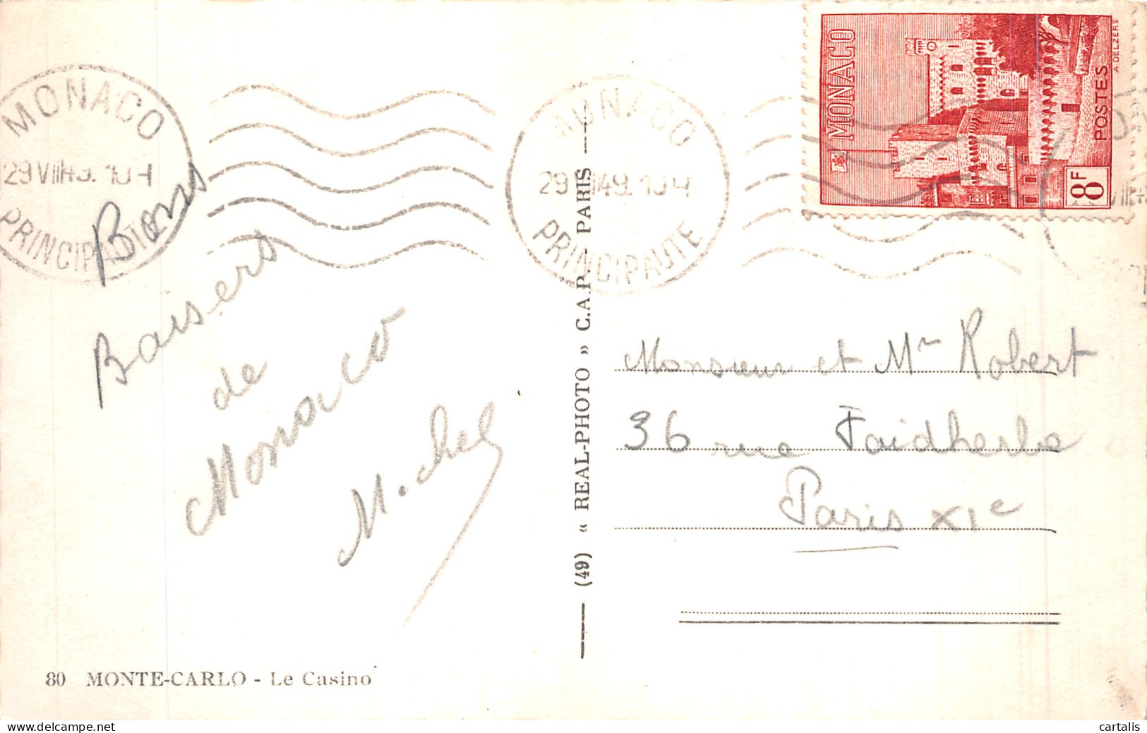 98-MONACO-N° 4409-E/0215 - Other & Unclassified