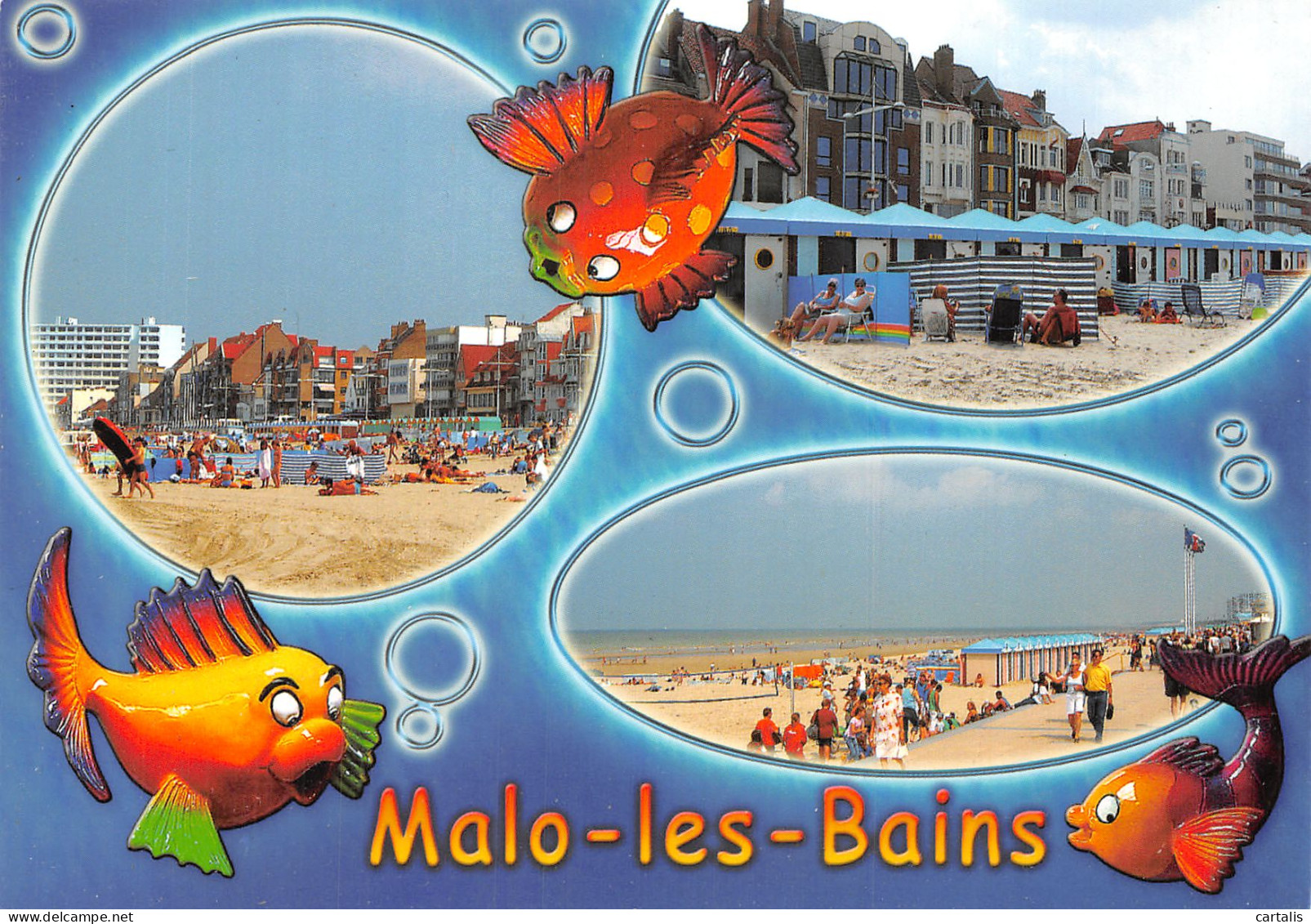 59-MALO LES BAINS-N° 4409-D/0361 - Malo Les Bains