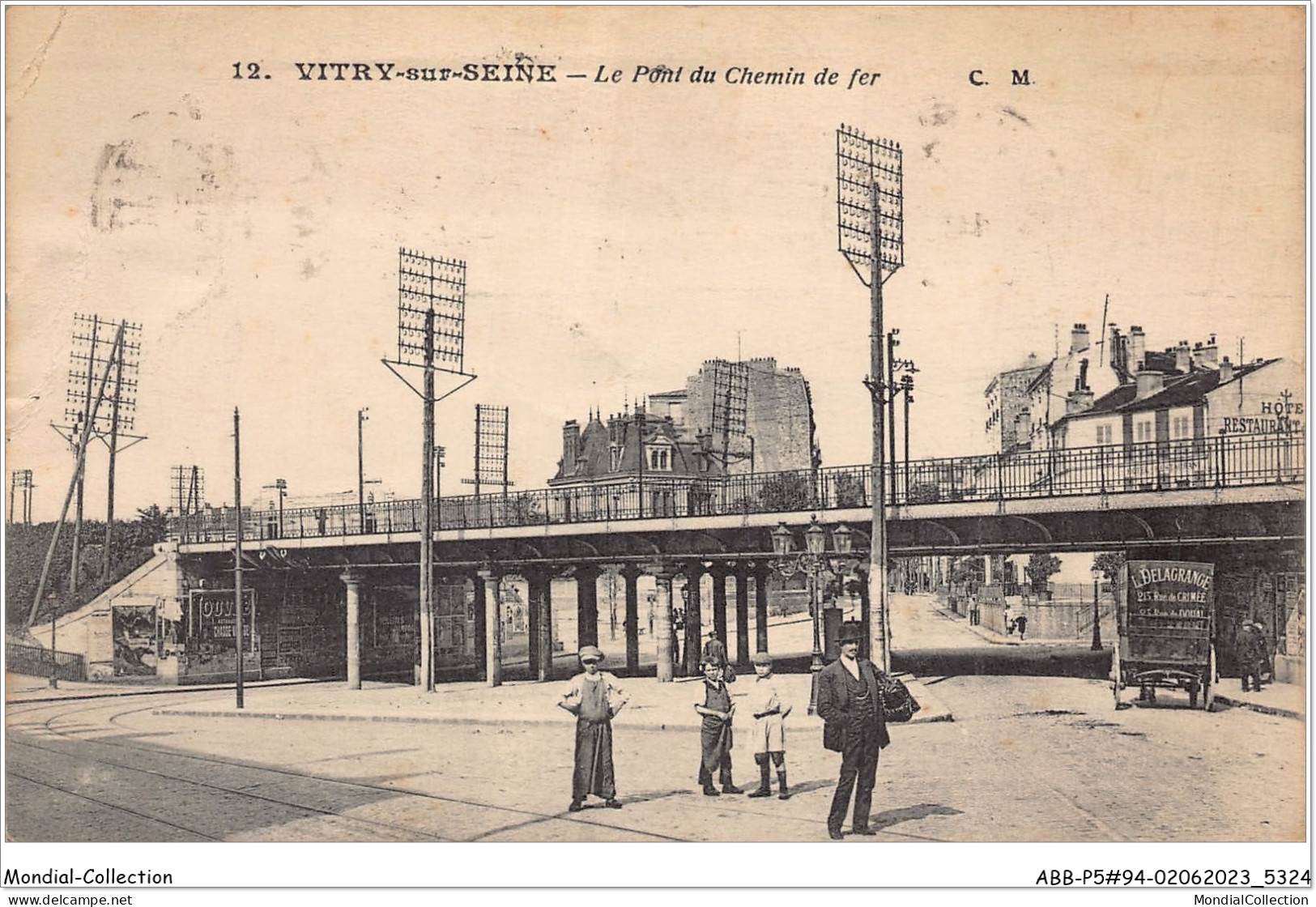 ABBP5-94-0430 - VITRY-SUR-SEINE - Le Pont Du Chemin De Fer - Vitry Sur Seine