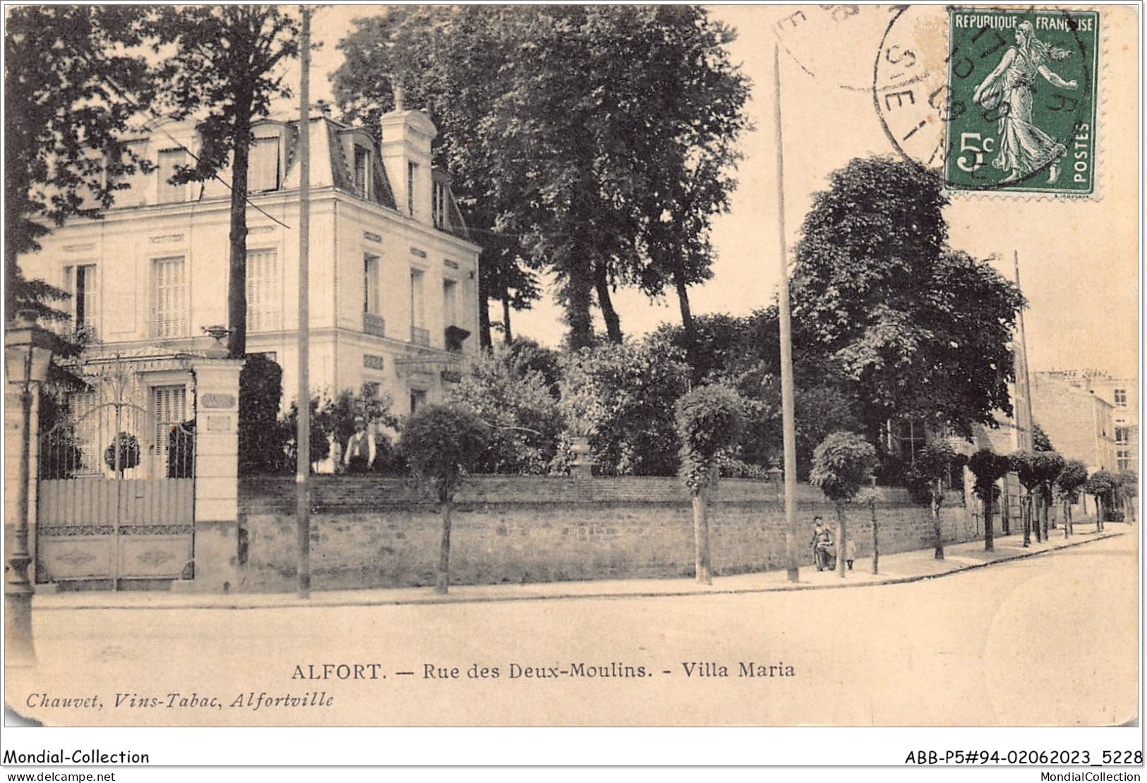 ABBP5-94-0382 - ALFORT - Rue Des Deux Moulins - Villa Maria - Alfortville
