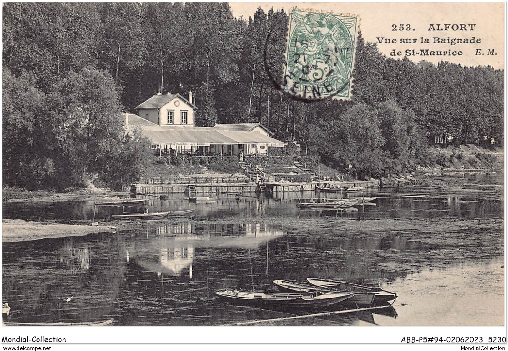 ABBP5-94-0383 - ALFORT - Vue Sur La Baignade De SAINT-MAURice - Alfortville