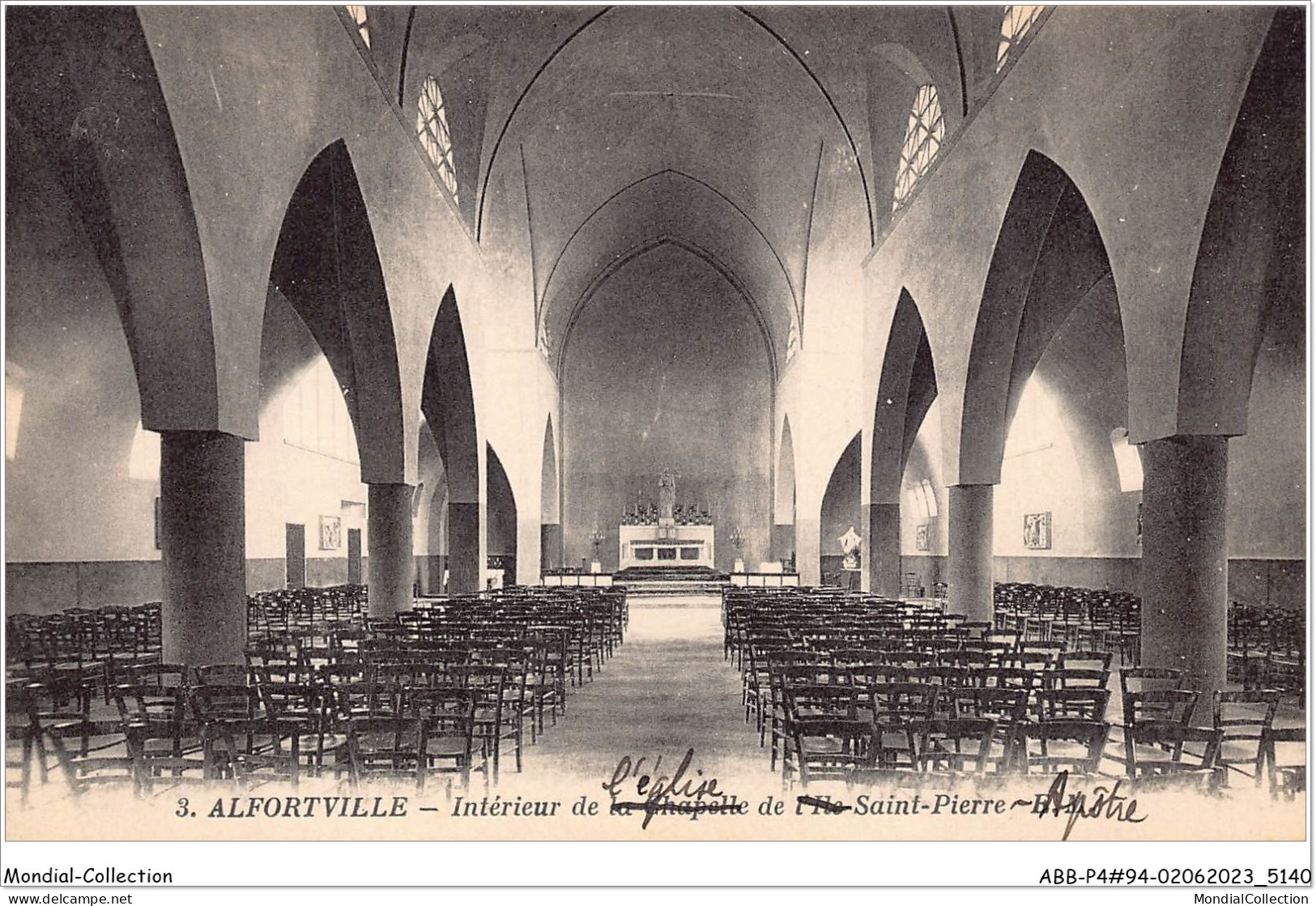 ABBP4-94-0338 - ALFORTVILLE - L'interieur De L'eglise Saint-pierre - Alfortville