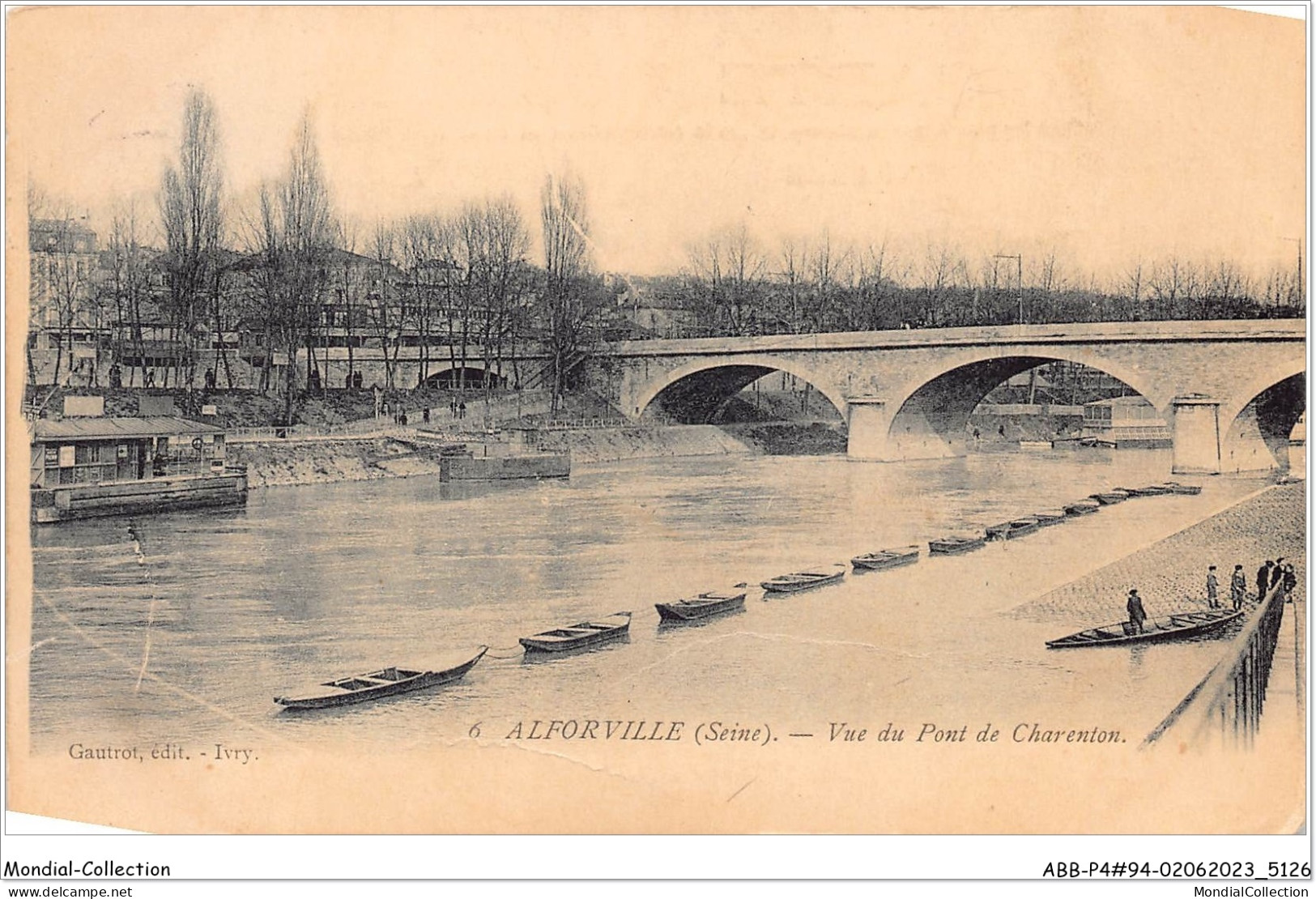 ABBP4-94-0331 - ALFORTVILLE - Vue Du Pont De CHARENTON - Alfortville