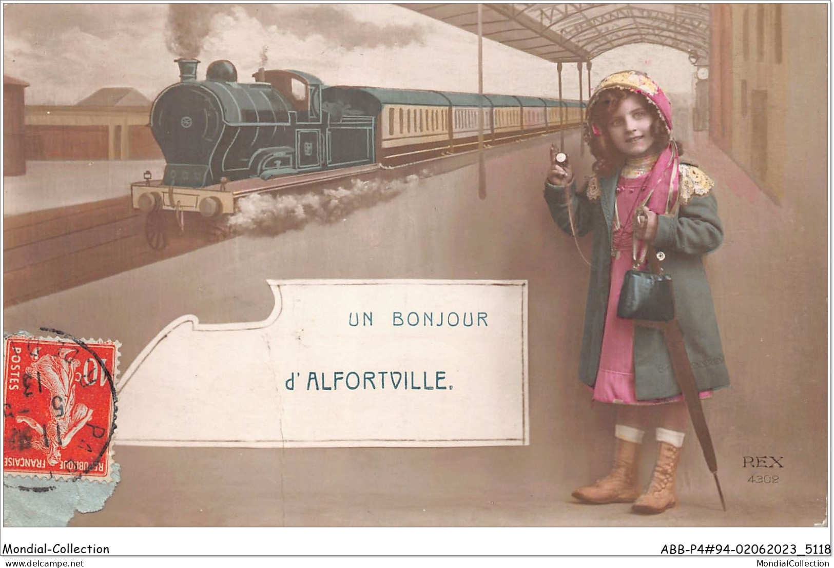 ABBP4-94-0327 - Un Bonjour D'ALFORTVILLE - Alfortville