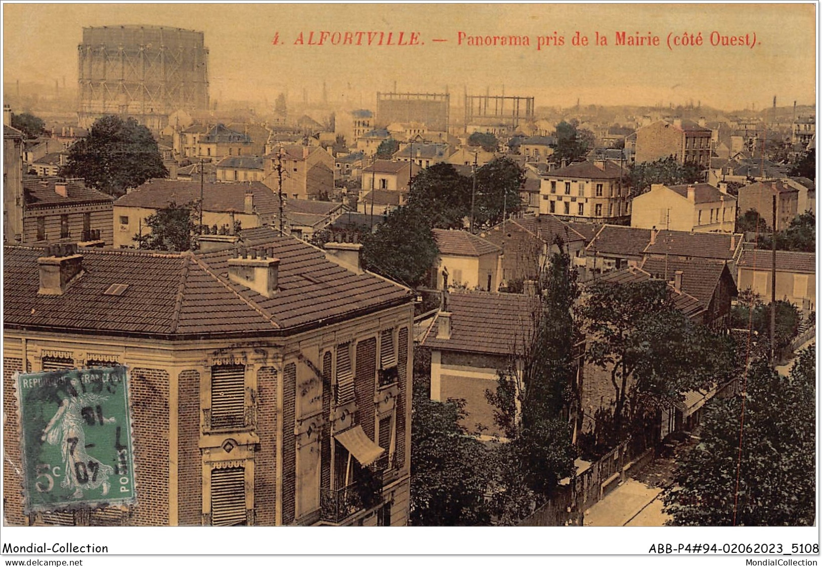 ABBP4-94-0322 - ALFORTVILLE - Panorama Pris De La Mairie - Alfortville