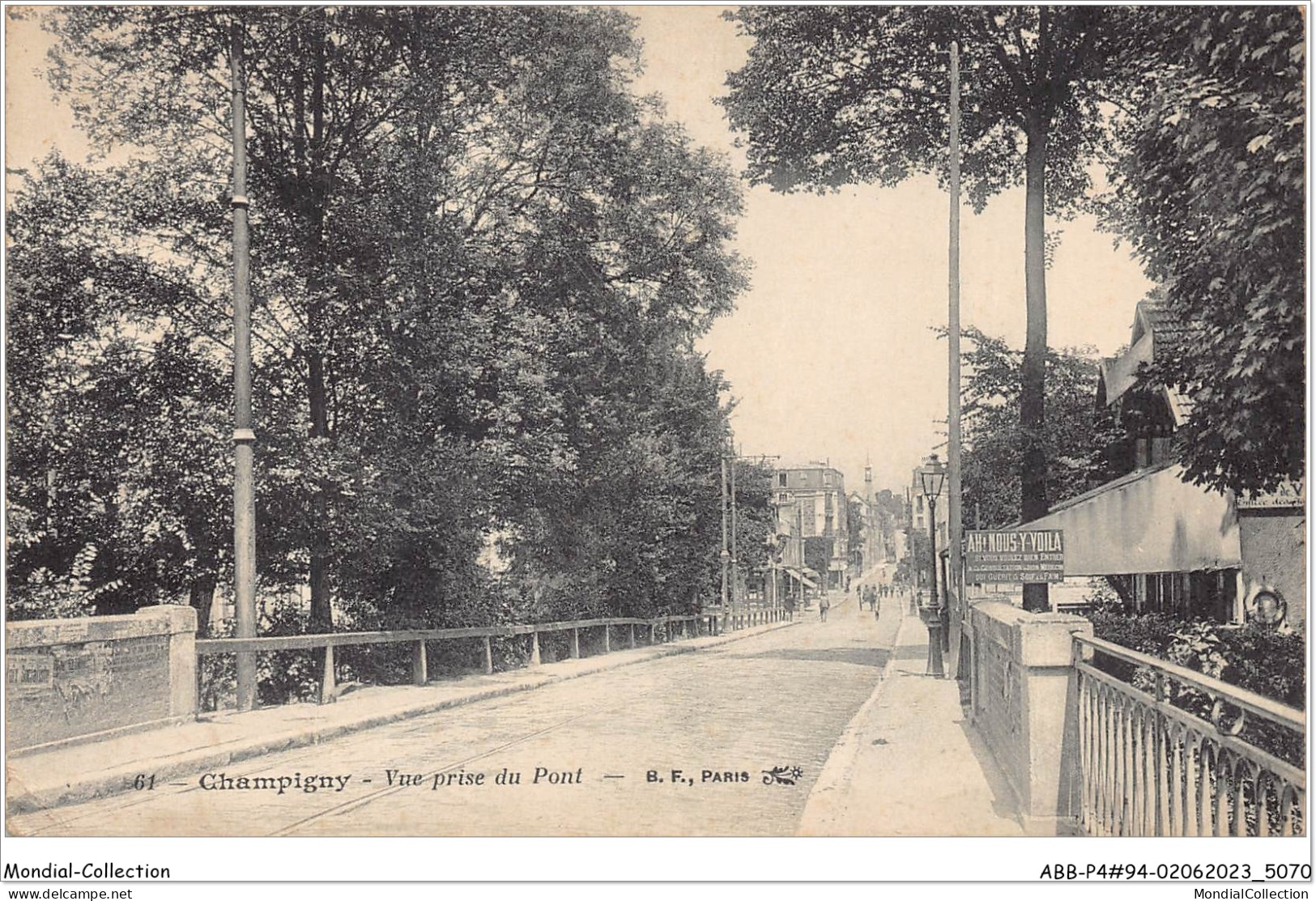 ABBP4-94-0303 - CHAMPIGNY - Vue Prise Du Pont - Champigny Sur Marne