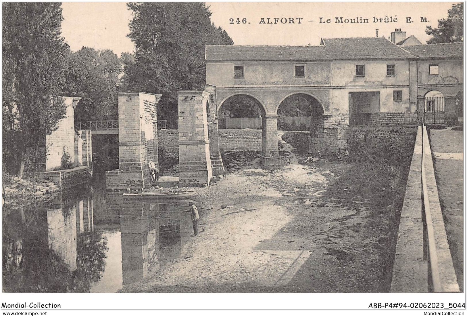 ABBP4-94-0290 - ALFORT - Le Moulin Brûlé - Alfortville