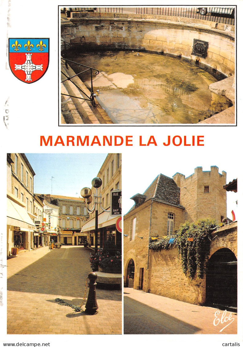 47-MARMANDE LA JOLIE-N° 4410-D/0053 - Otros & Sin Clasificación