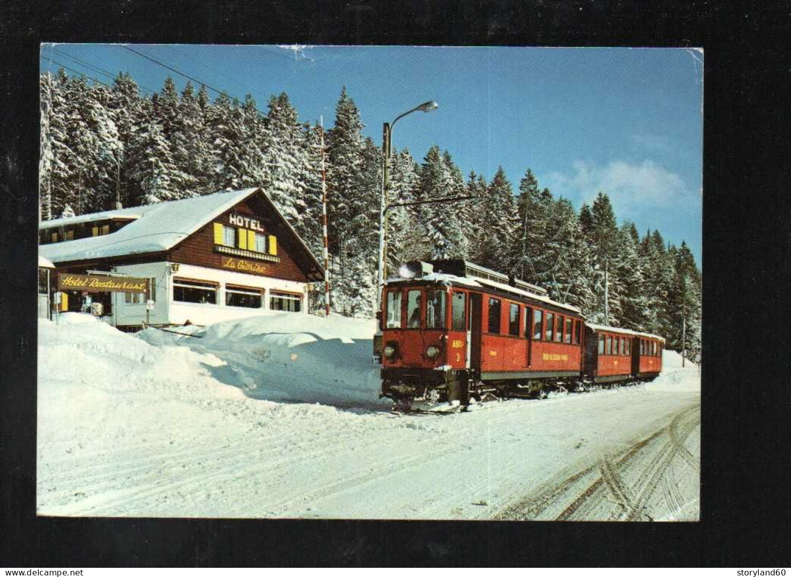 La Givrine Sur Saint-cergue Hotel Et Train - Saint-Cergue