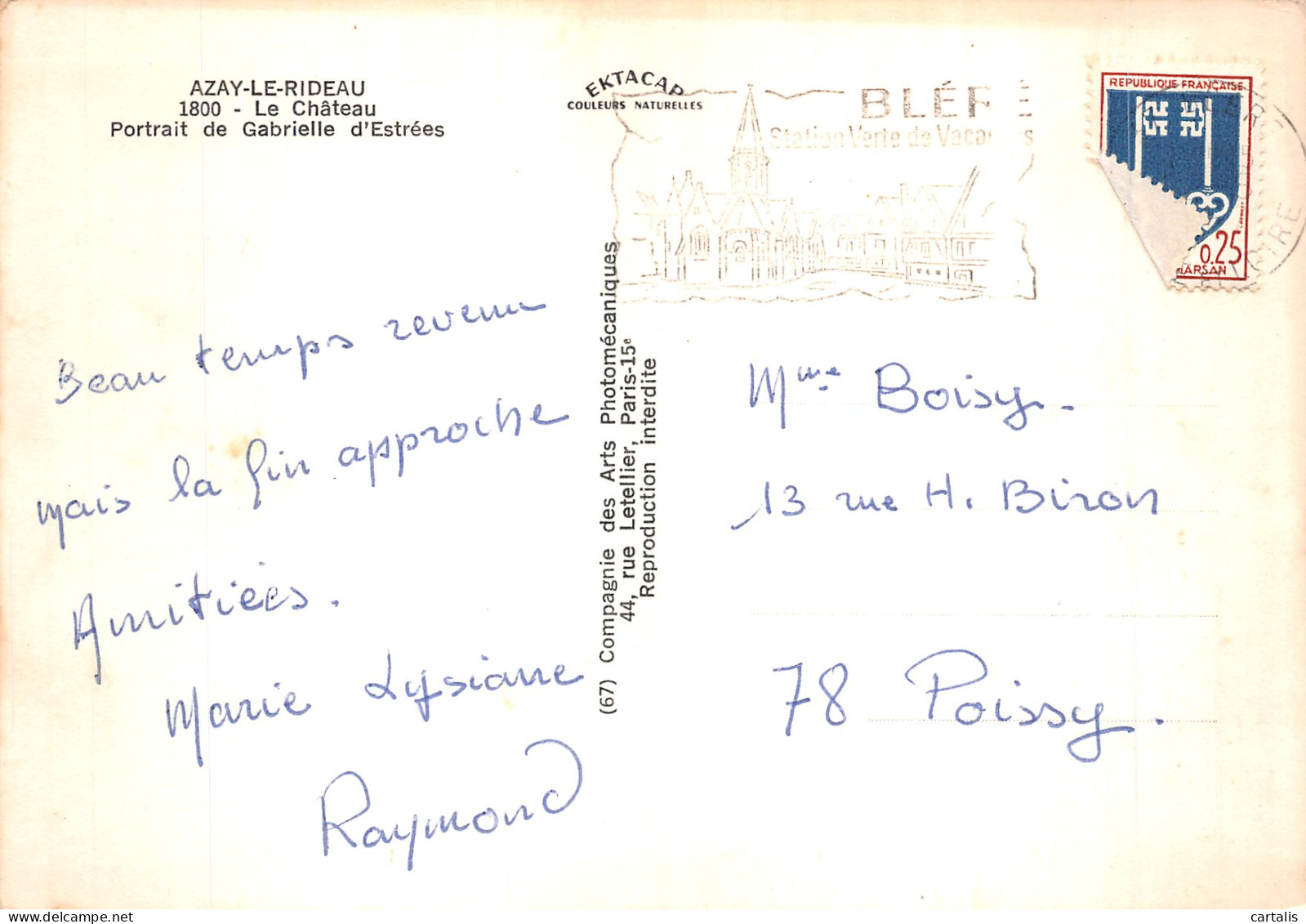 37-AZAY LE RIDEAU-N° 4410-C/0307 - Azay-le-Rideau