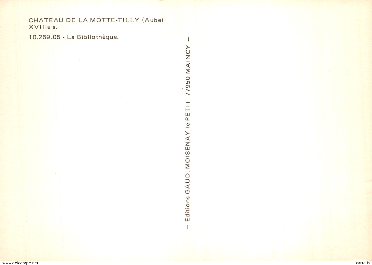 10-LA MOTTE TILLY-N° 4410-C/0151 - Other & Unclassified