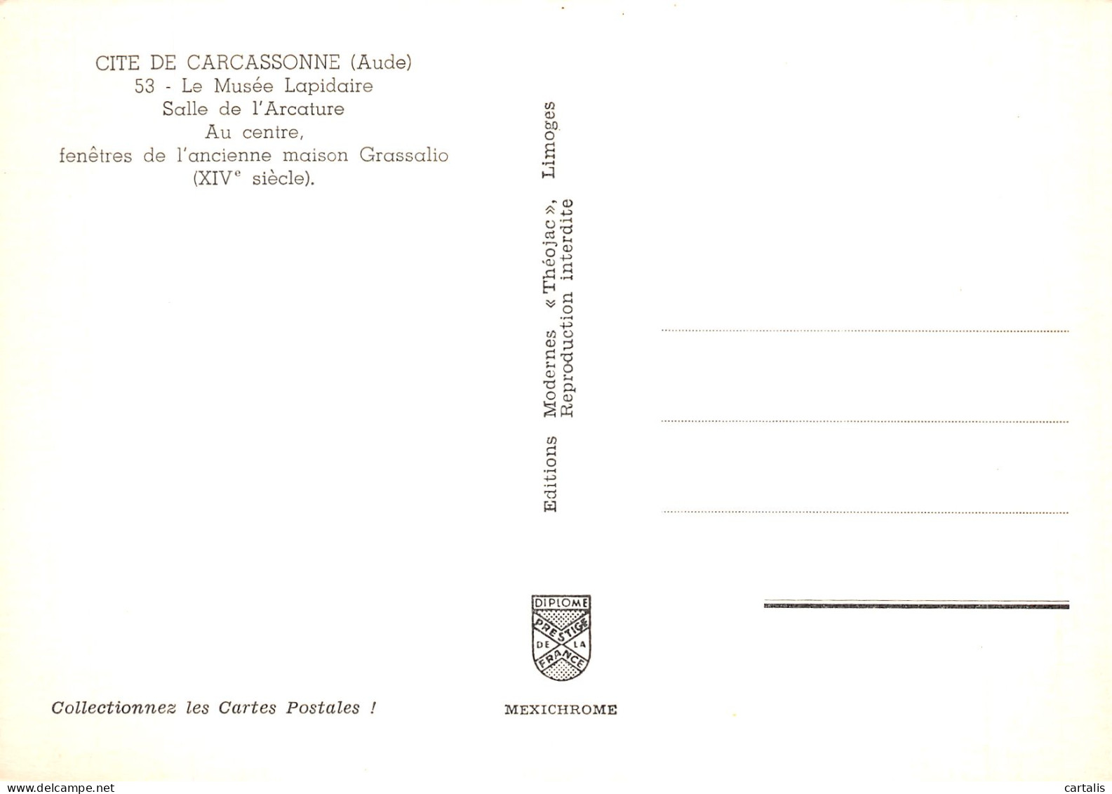 11-CARCASSONNE-N° 4410-C/0099 - Carcassonne
