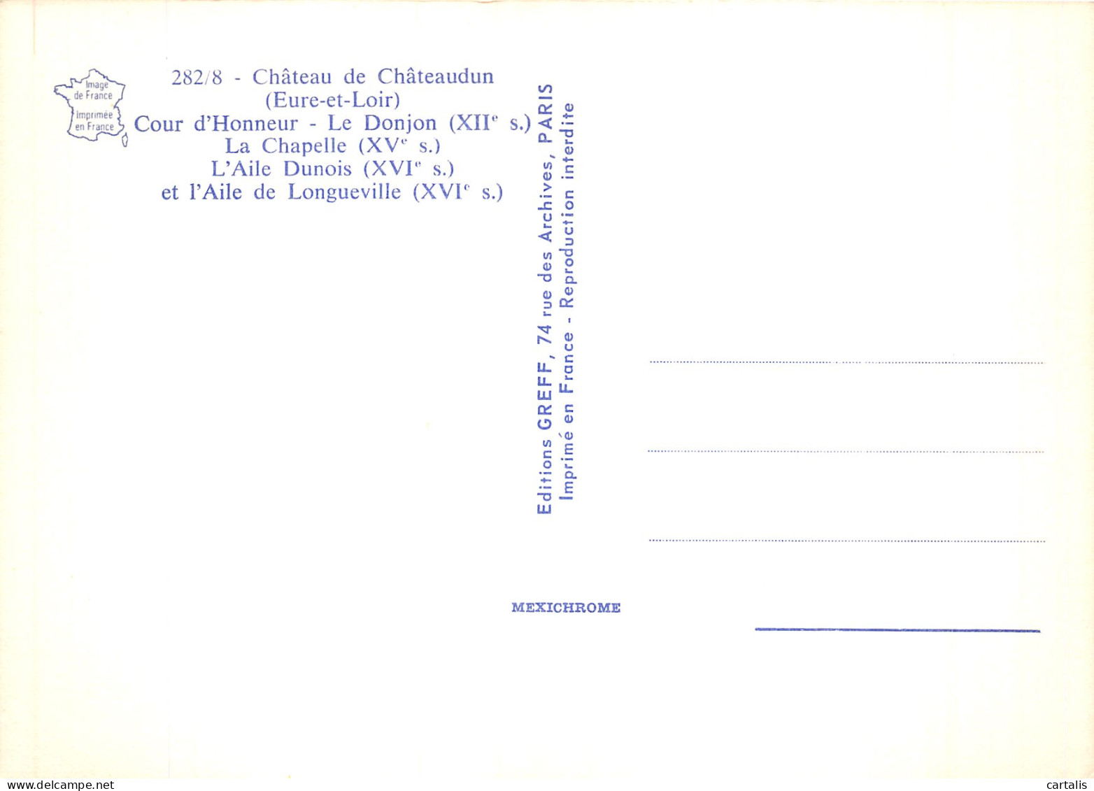 28-CHATEAUDUN-N° 4410-B/0241 - Chateaudun