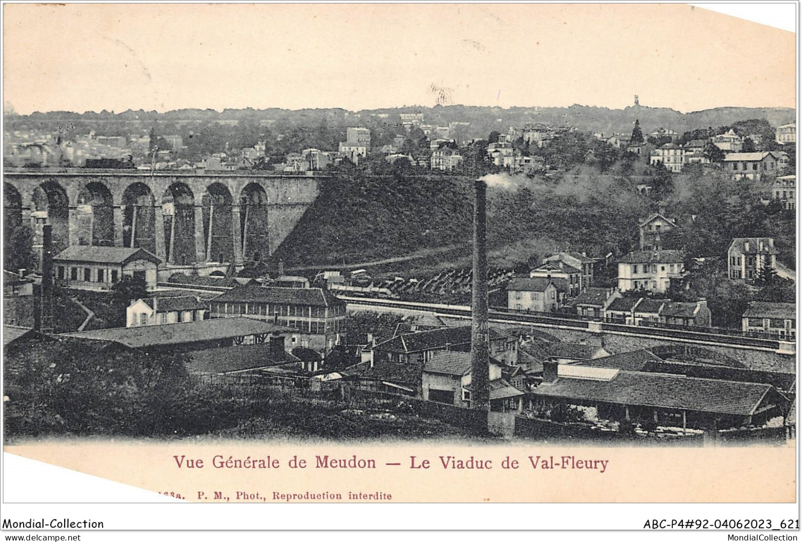 ABCP4-92-0287 - Vue Générale De MEUDON - Le Viaduc De Val-Fleury - Meudon