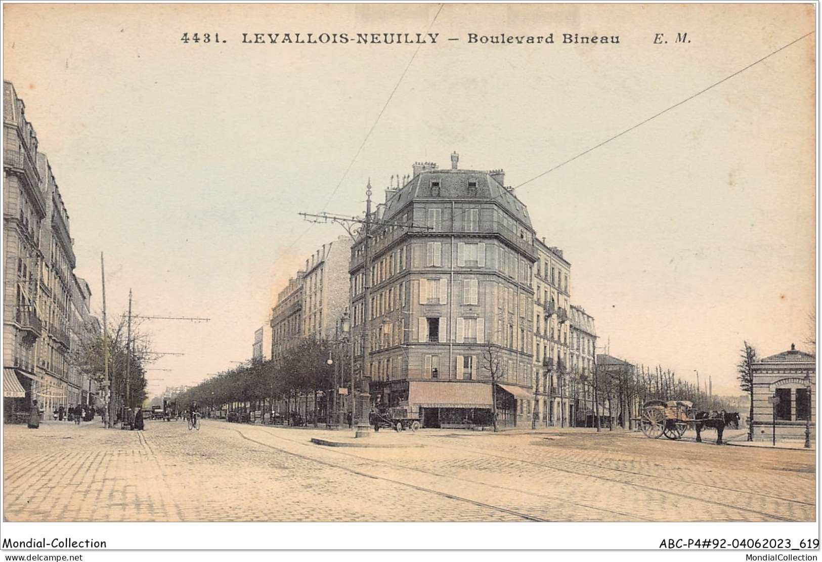 ABCP4-92-0286 - LEVALLOIS-NEUILLY - Boulevard Bineau - Levallois Perret
