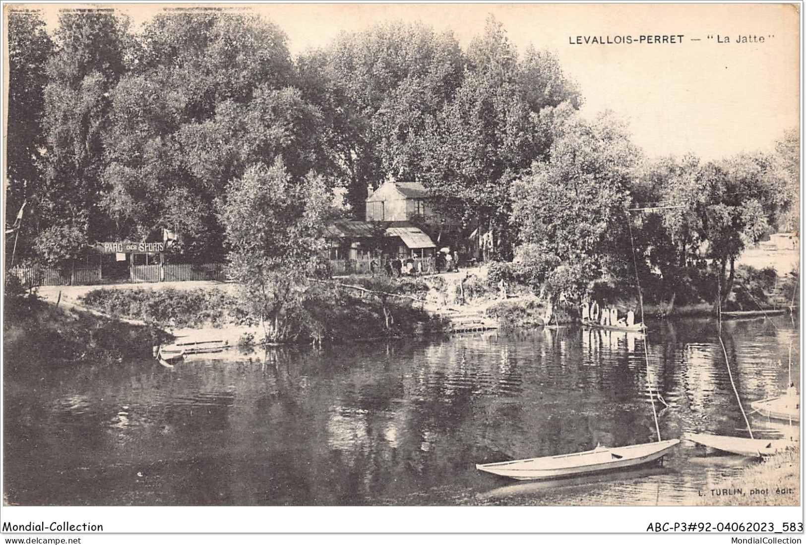 ABCP3-92-0268 - LEVALLOIS-PERRET - La Jatte - Levallois Perret