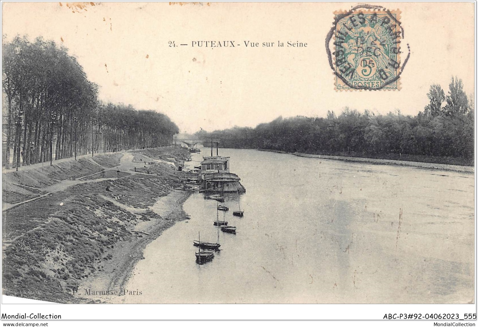 ABCP3-92-0254 - PUTEAUX - Vue Sur La Seine - Puteaux