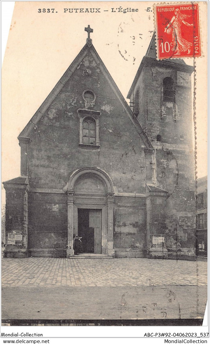 ABCP3-92-0245 - PUTEAUX - L'Eglise  - Puteaux