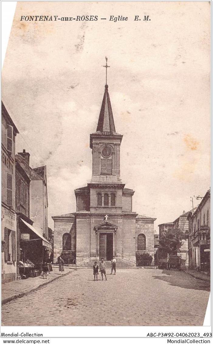 ABCP3-92-0223 - FONTENAY-AUX-ROSES - Eglise  - Fontenay Aux Roses