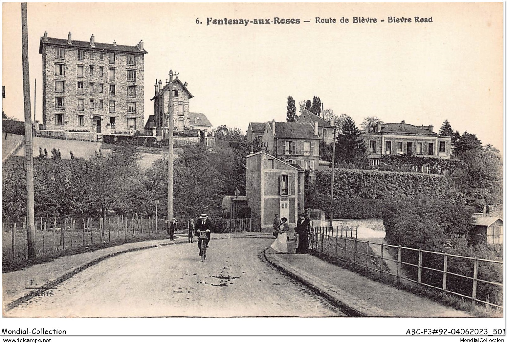 ABCP3-92-0227 - FONTENAY-AUX-ROSES - Route De Bièvre - Fontenay Aux Roses