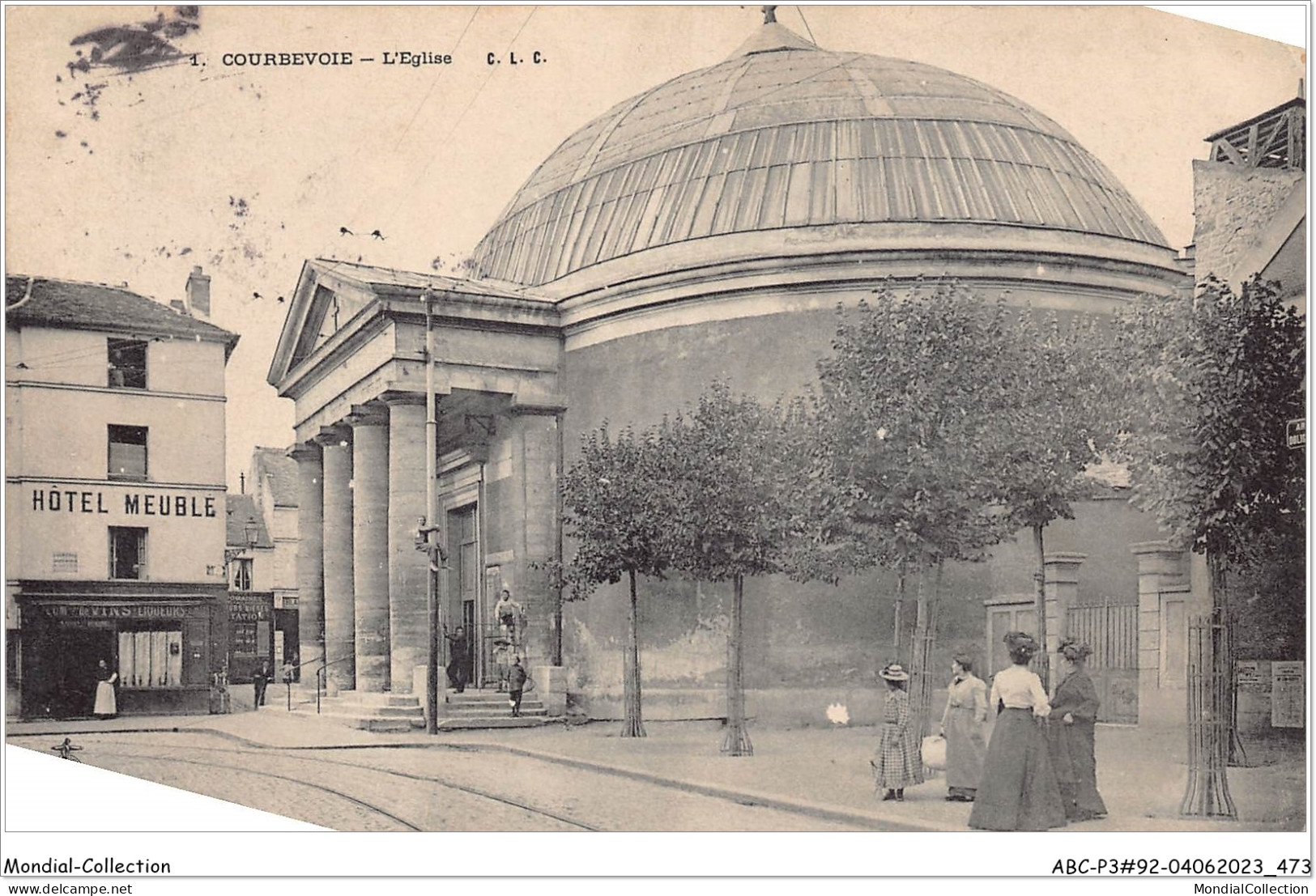 ABCP3-92-0213 - COURBEVOIE - L'Eglise - Courbevoie