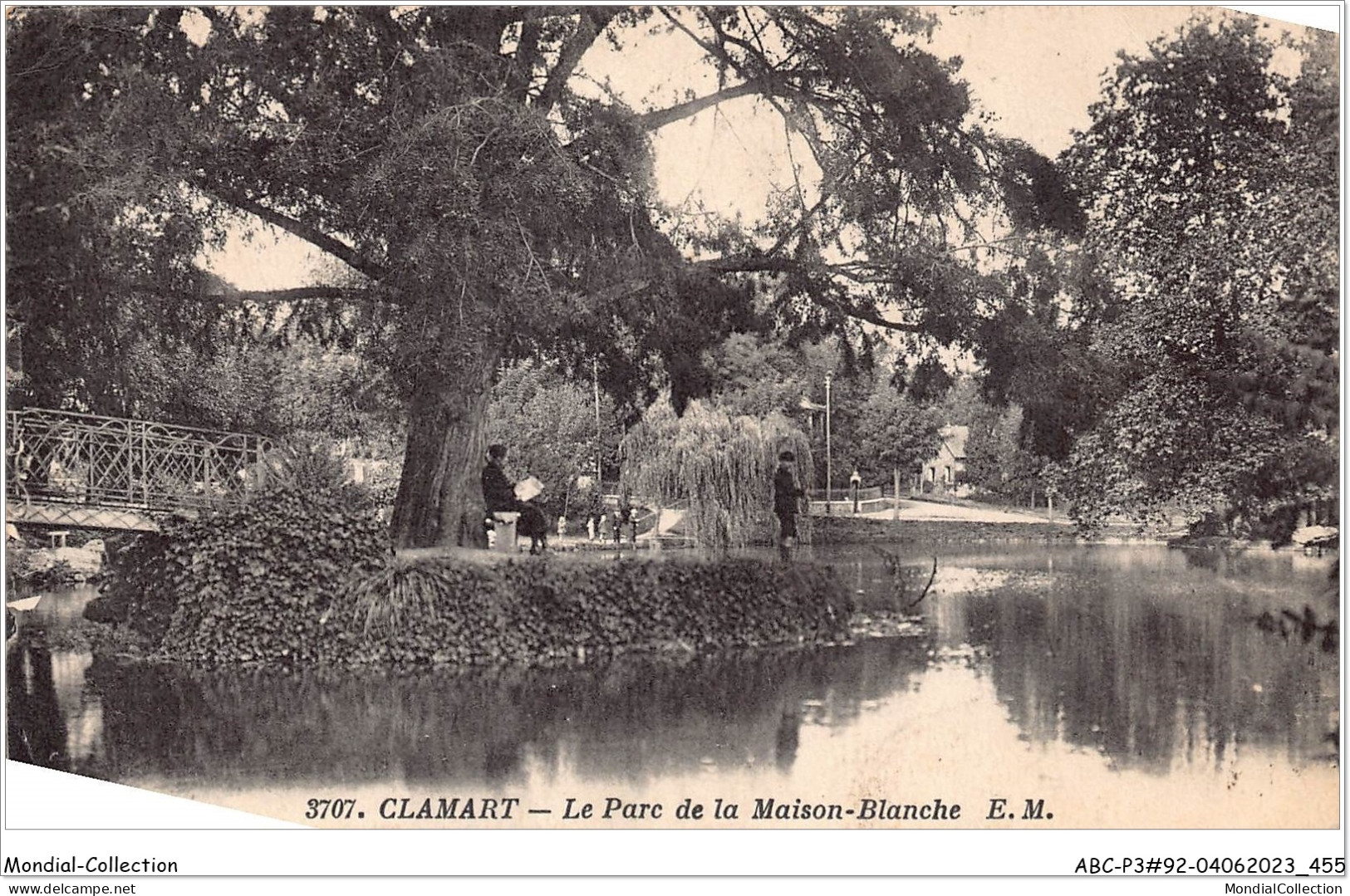ABCP3-92-0204 - CLAMART - Le Parc De La Maison-blanche - Clamart