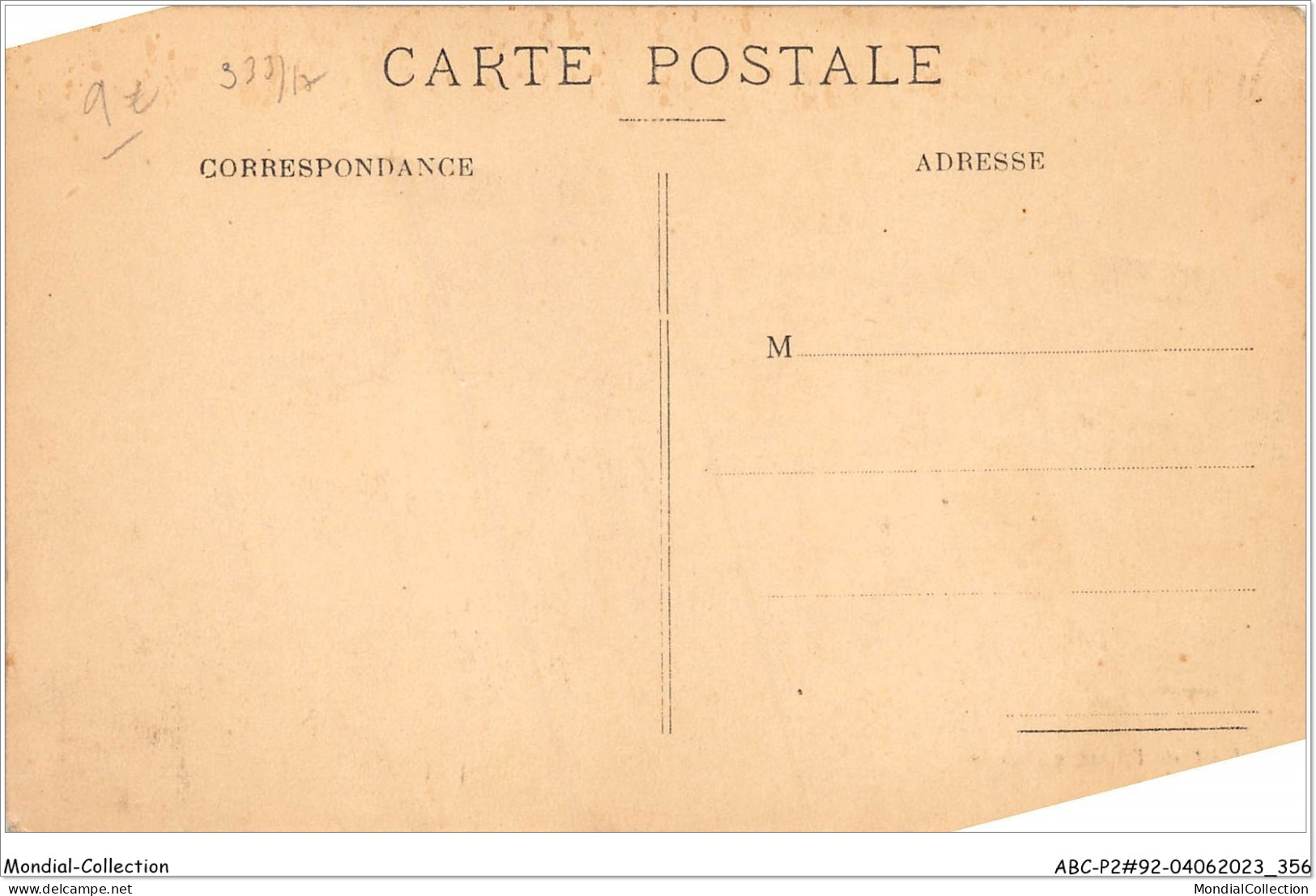 ABCP2-92-0179 - CHAVILLE - L'Ermitage - Côté Jardin - Chaville