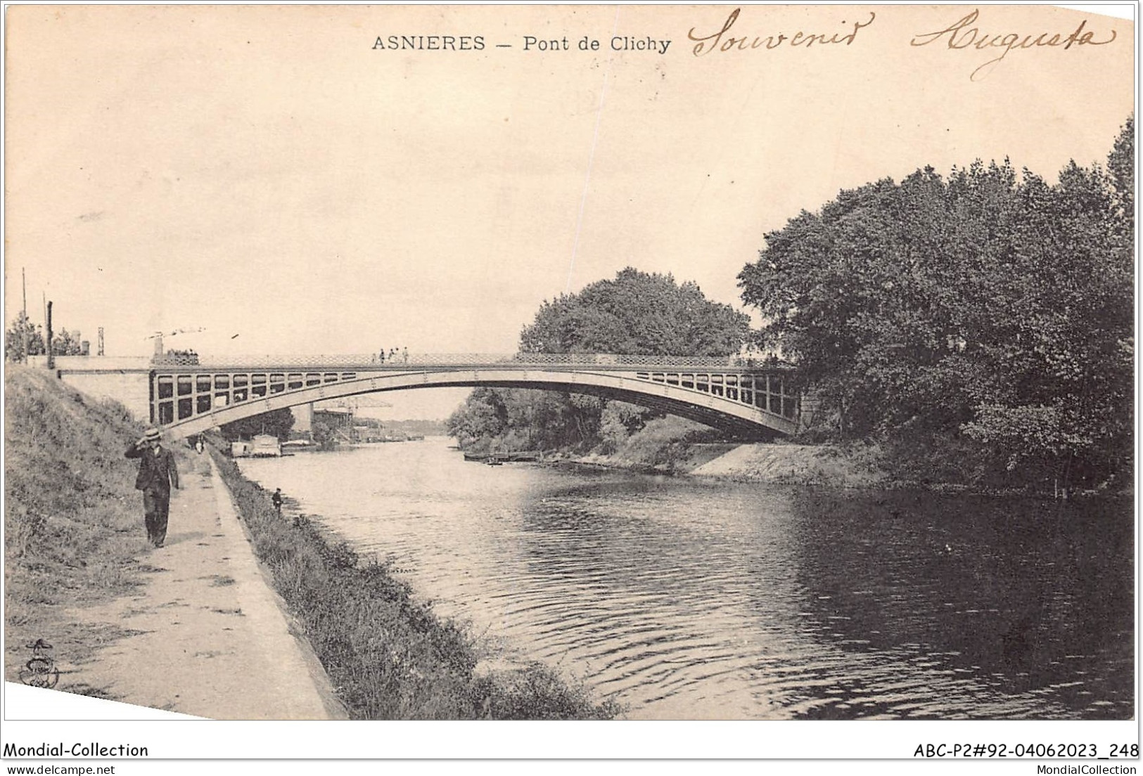 ABCP2-92-0125 - ASNIERES - Pont De Clichy - Asnieres Sur Seine