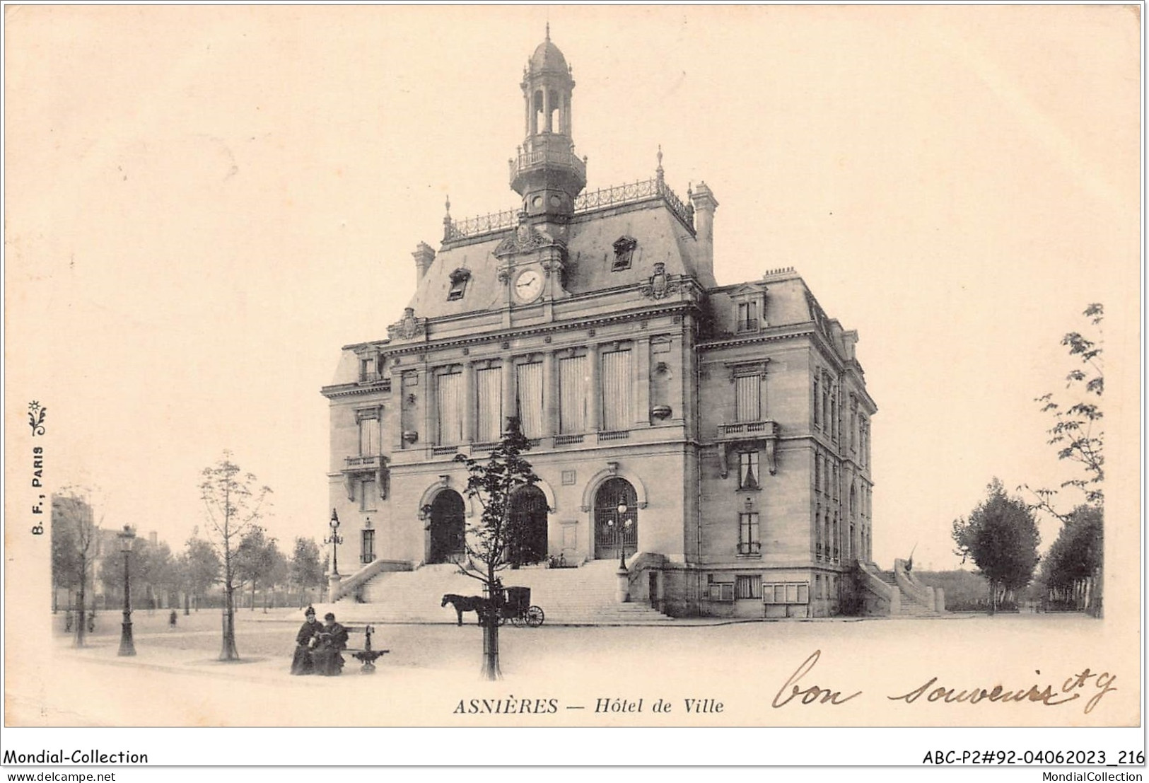 ABCP2-92-0109 - ASNIERES - Hôtel De Ville - Asnieres Sur Seine