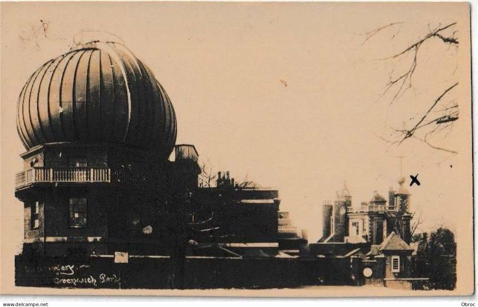 GREENWICH/ Photocard Of Observatory - Altri & Non Classificati