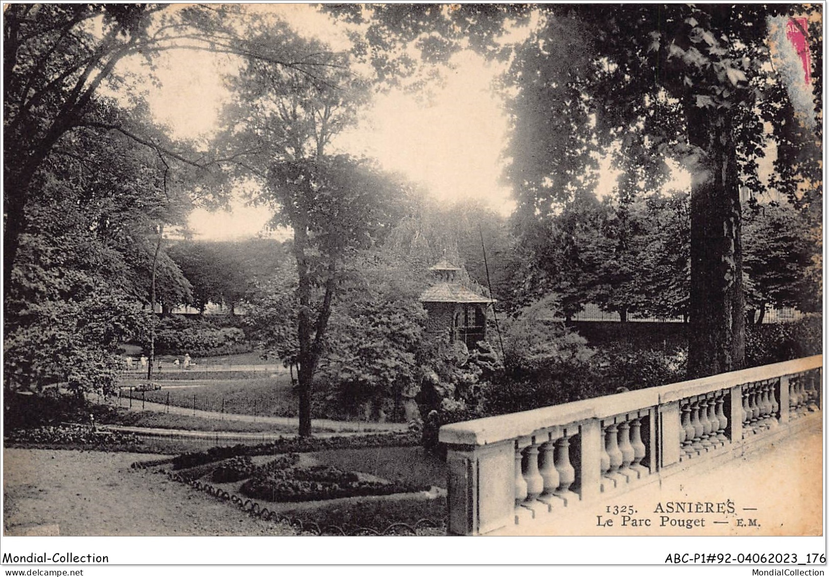 ABCP1-92-0089 - ASNIERES - Le Parc Pouget - Asnieres Sur Seine