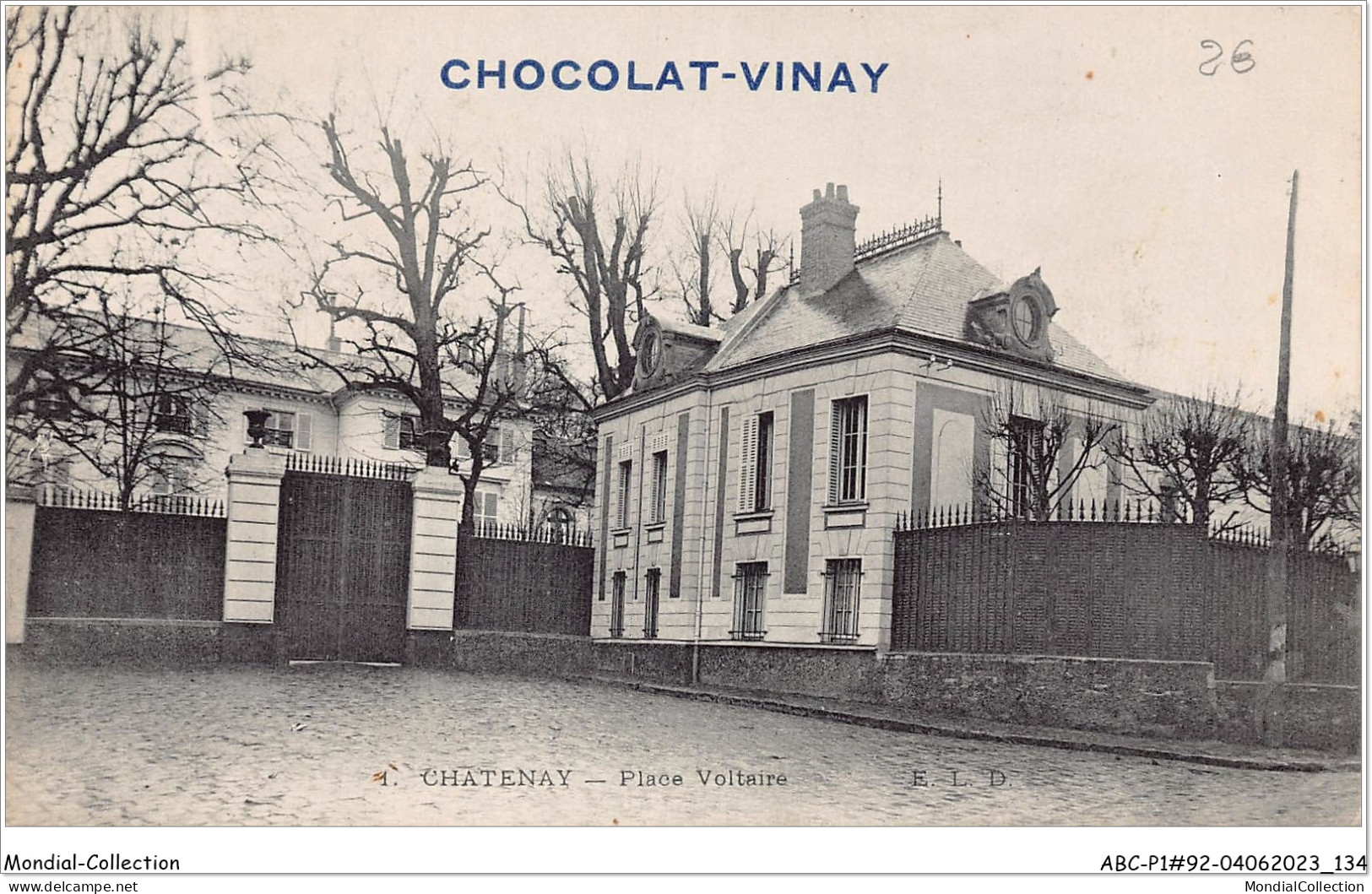 ABCP1-92-0068 - CHATENAY - Place Voltaire - Chatenay Malabry