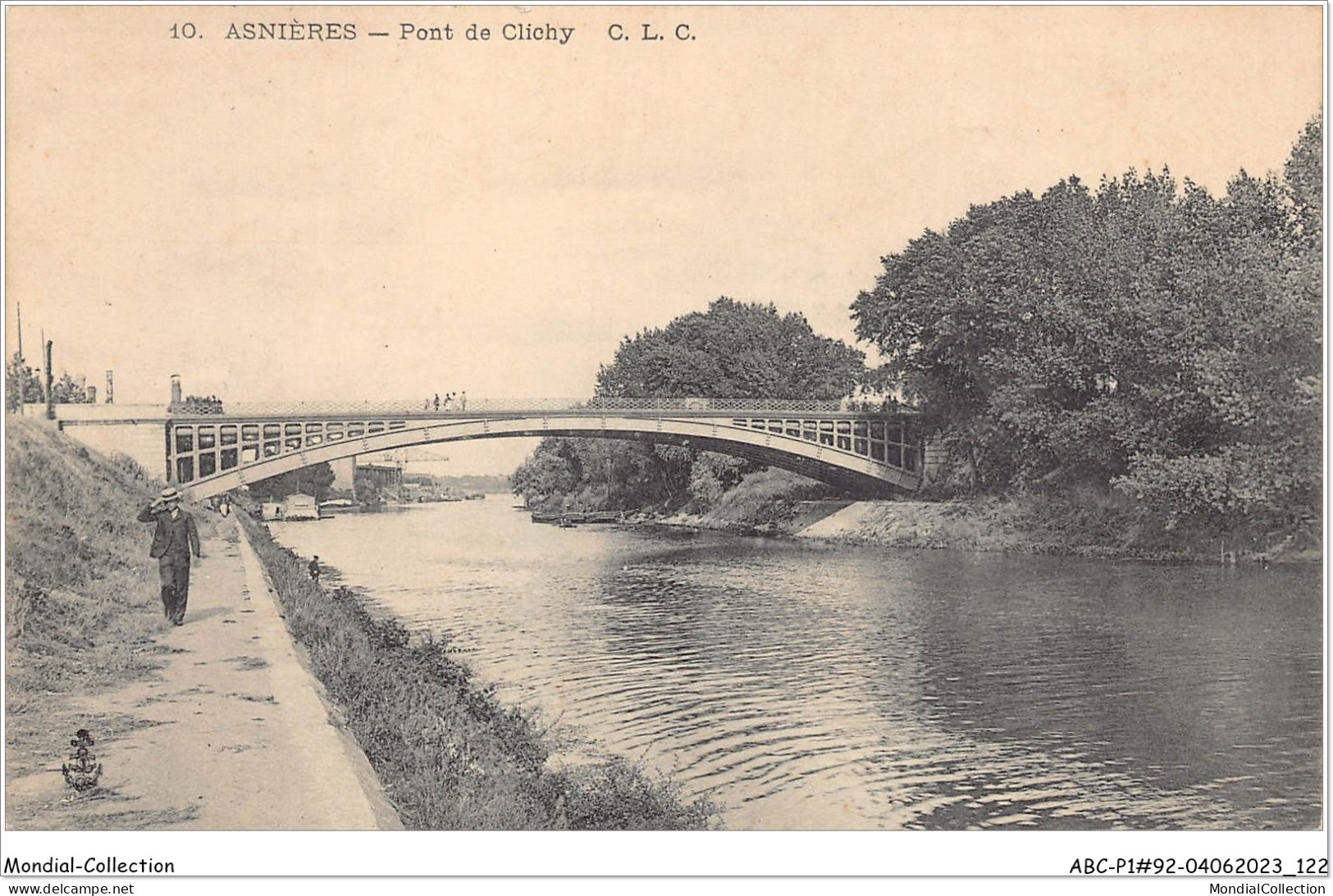 ABCP1-92-0062 - ASNIERES - Pont De Clichy - Asnieres Sur Seine