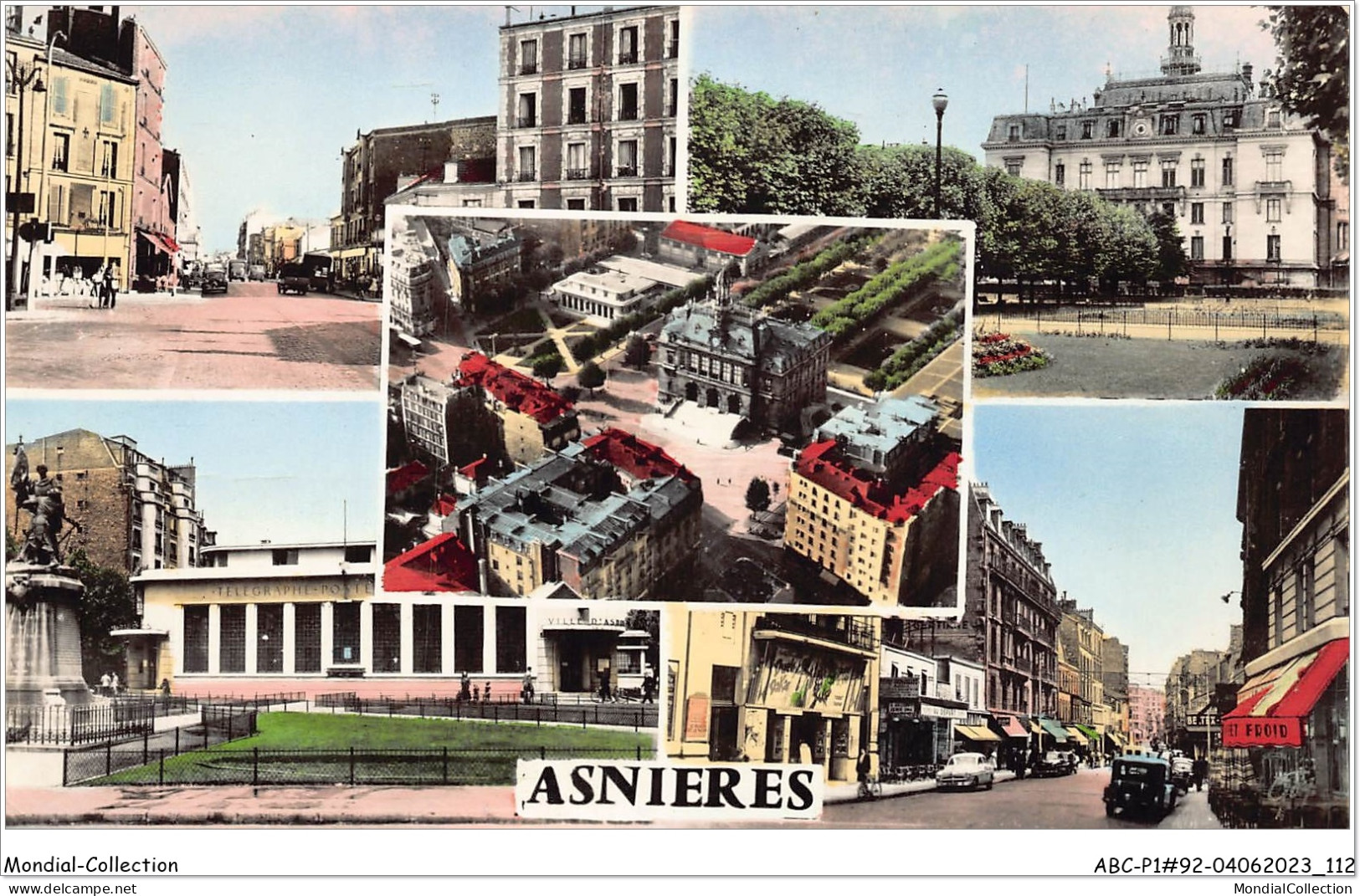 ABCP1-92-0057 - Souvenir D'ASNIERES - Asnieres Sur Seine