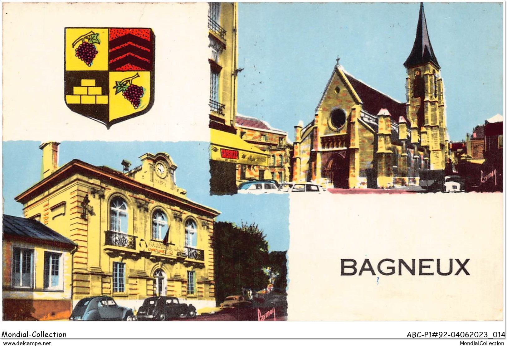 ABCP1-92-0008 - BAGNEUX - La Mairie - Bagneux